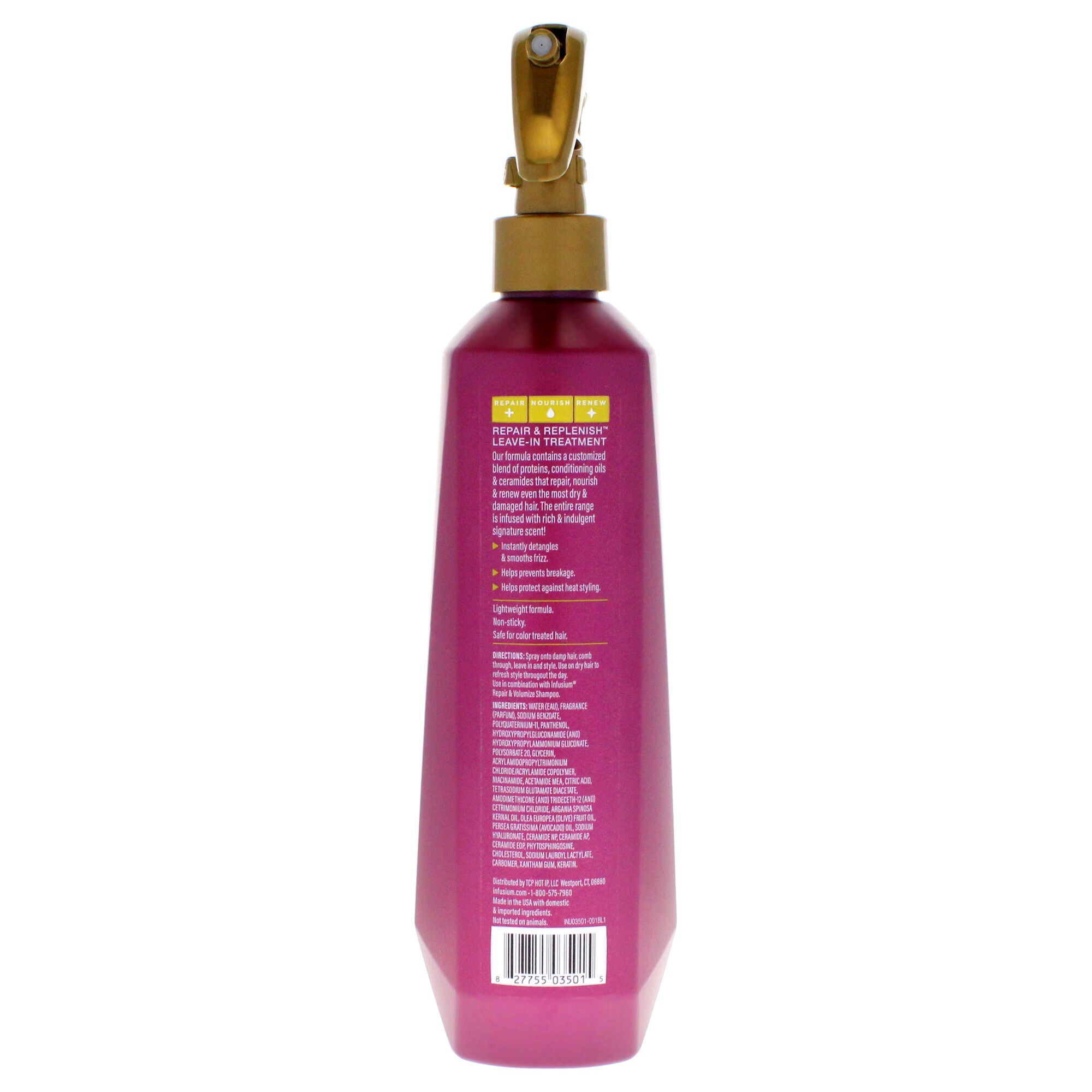 Repair and Replenish Leave in Treatment by Infusium for Unisex - 11 oz Treatment, See Description, alternate image number 1