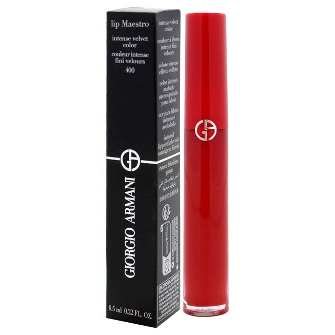 Lip Maestro Intense Velvet Color - 400 The Red by Giorgio Armani for Women - 0.22 oz Lipstick, NA, alternate image number null
