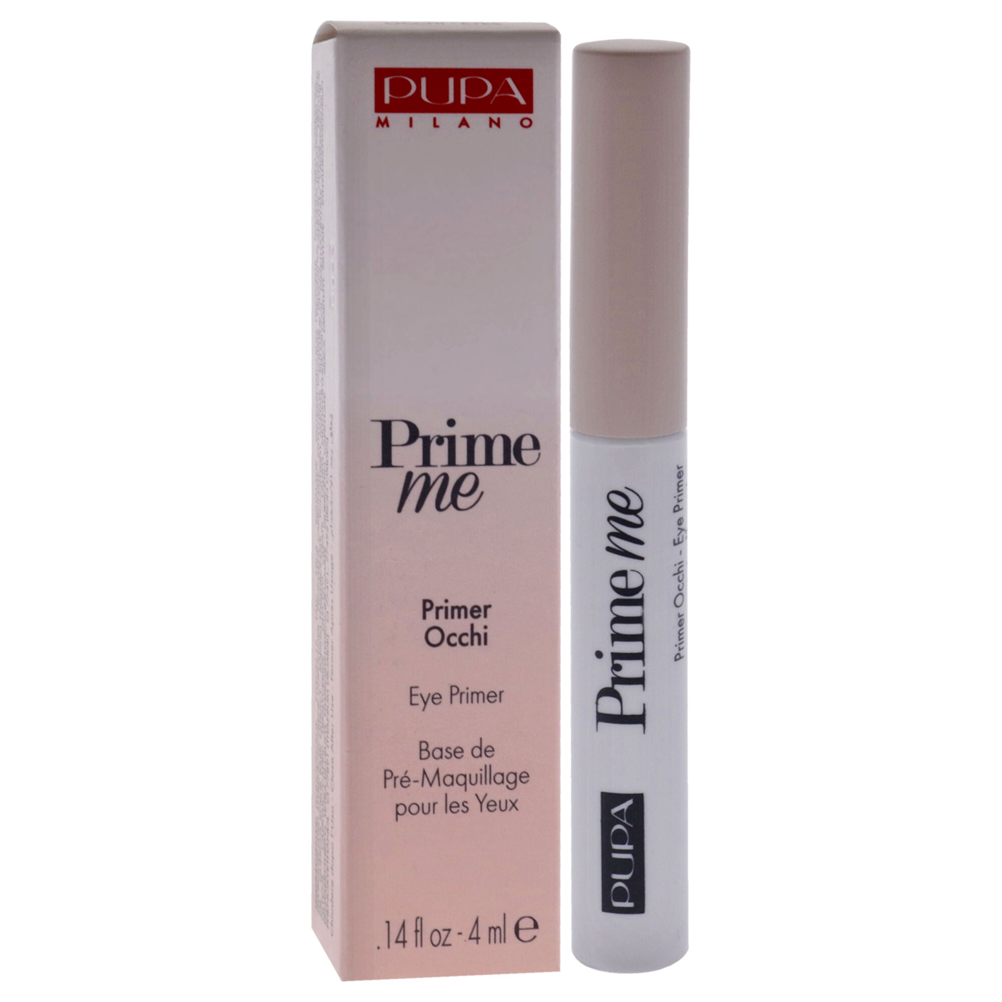Prime Me Eye Primer - 001 Nude by Pupa Milano for Women - 0.14 oz Primer, See Description, alternate image number 1