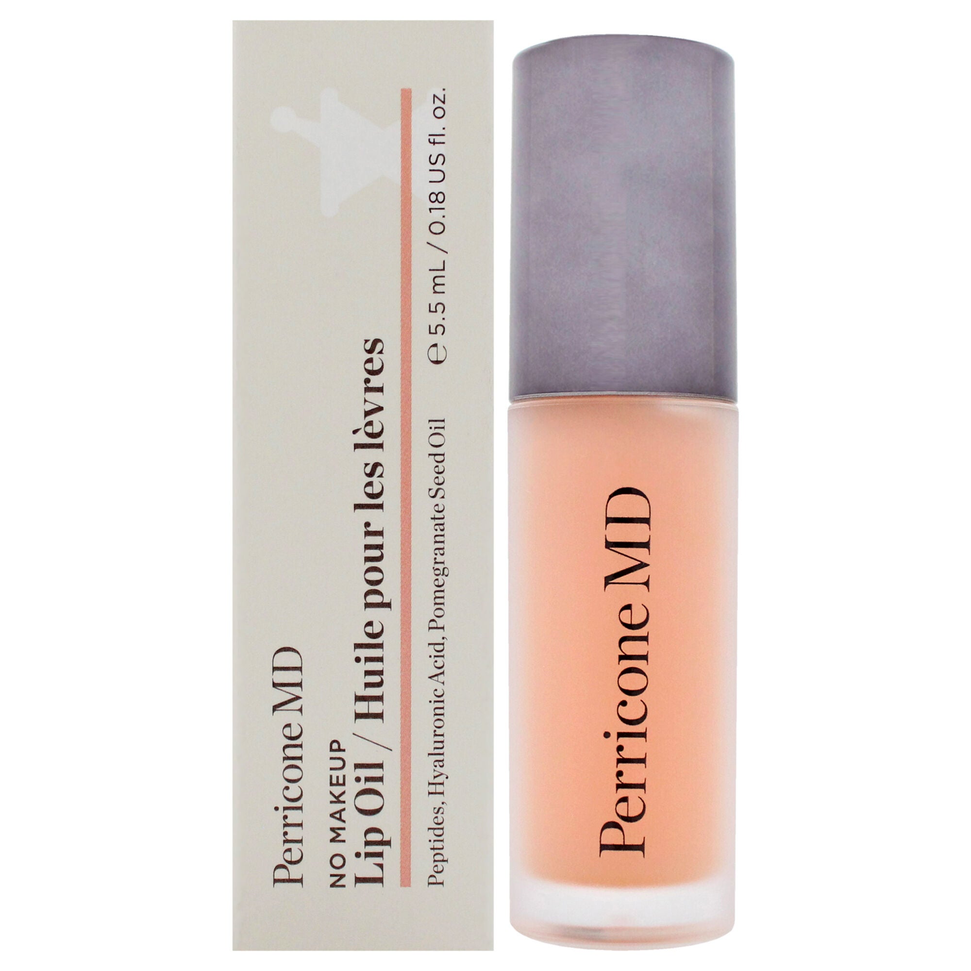 No Makeup Lip Oil - 1 Lychee by Perricone MD for Women - 0.15 oz Lip Oil, Brown, hi-res image number 0