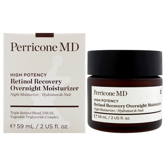 High Potency Retinol Recovery Overnight Moisturizer by Perricone MD for Women - 2 oz Moisturizer, NA, hi-res image number null