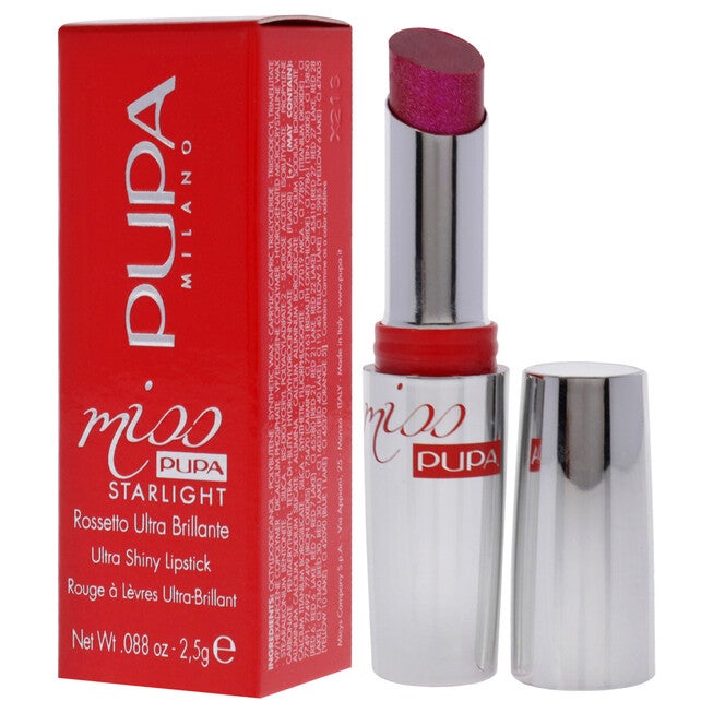 Miss Pupa Starlight Ultra-Shiny Lipstick - 706 Pretty Elizabeth by Pupa Milano for Women - 0.88 oz Lipstick, NA, alternate image number null
