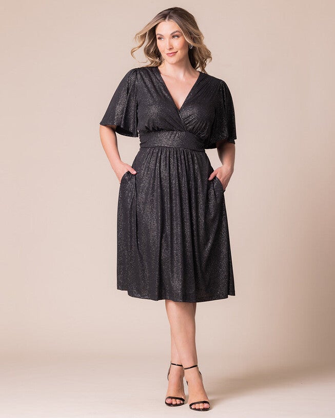 Crystal Cove Cocktail Dress, Silver Starlight, hi-res image number null