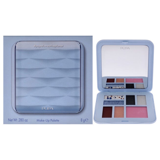 Make-Up Palette - 002 Wave by Pupa Milano for Women - 0.280 oz Makeup, See Description, hi-res image number 0