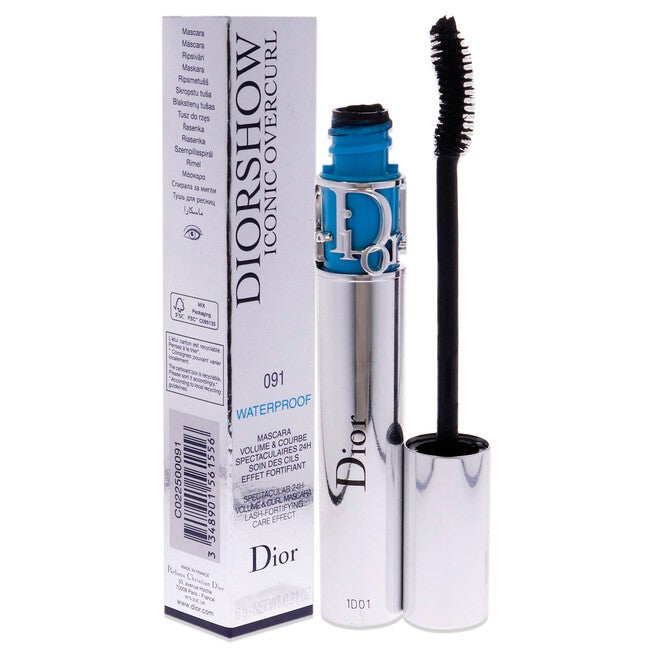 Diorshow Iconic Overcurl Waterproof Mascara - 091 Over Black by Christian Dior for Women - 0.21 oz Mascara, NA, alternate image number null