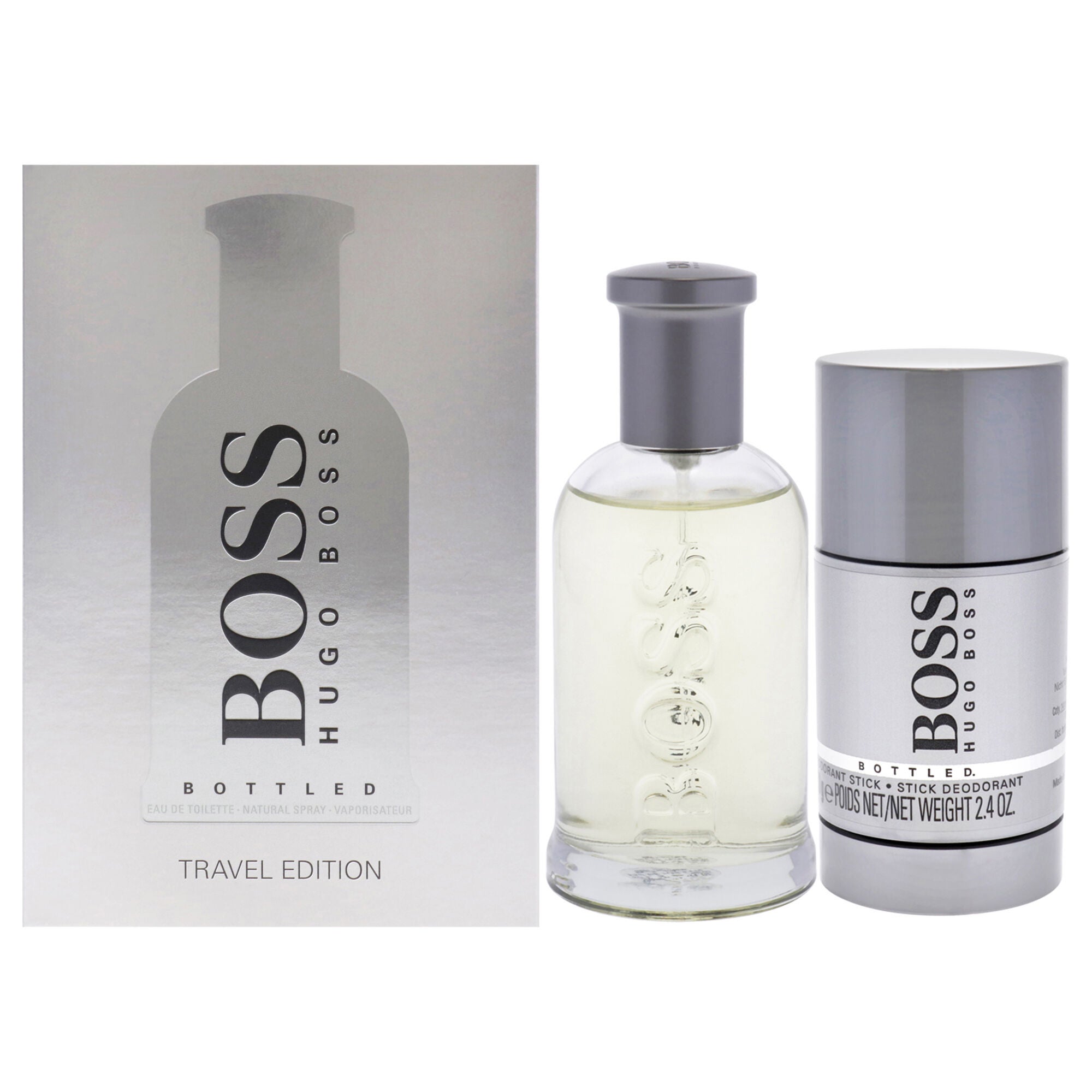 Boss No. 6 by Hugo Boss for Men - 2 Pc Gift Set 3.3oz EDT Spray, 2.4oz Deodorant Stick, See Description, hi-res image number 0