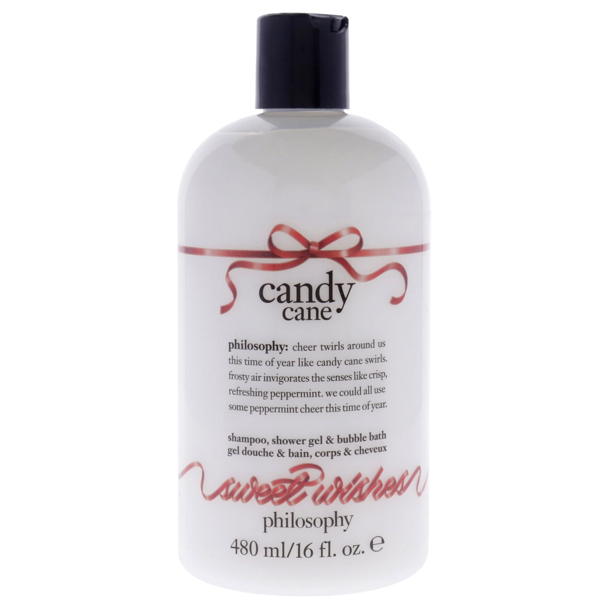 Candy Cane by Philosophy for Women - 16 oz Shower Gel, See Description, hi-res image number 0