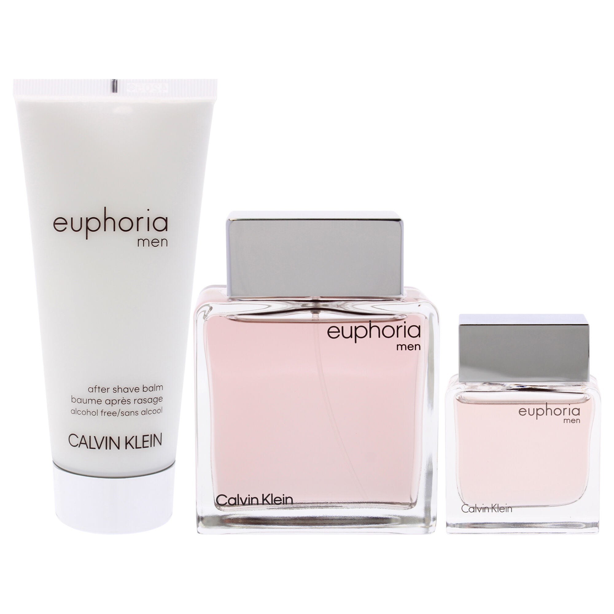 Euphoria by Calvin Klein for Men - 3 Pc Gift Set 3.3oz EDT Spray, 0.5oz EDT Splash, 3.3oz After Shave Balm, See Description, alternate image number 4