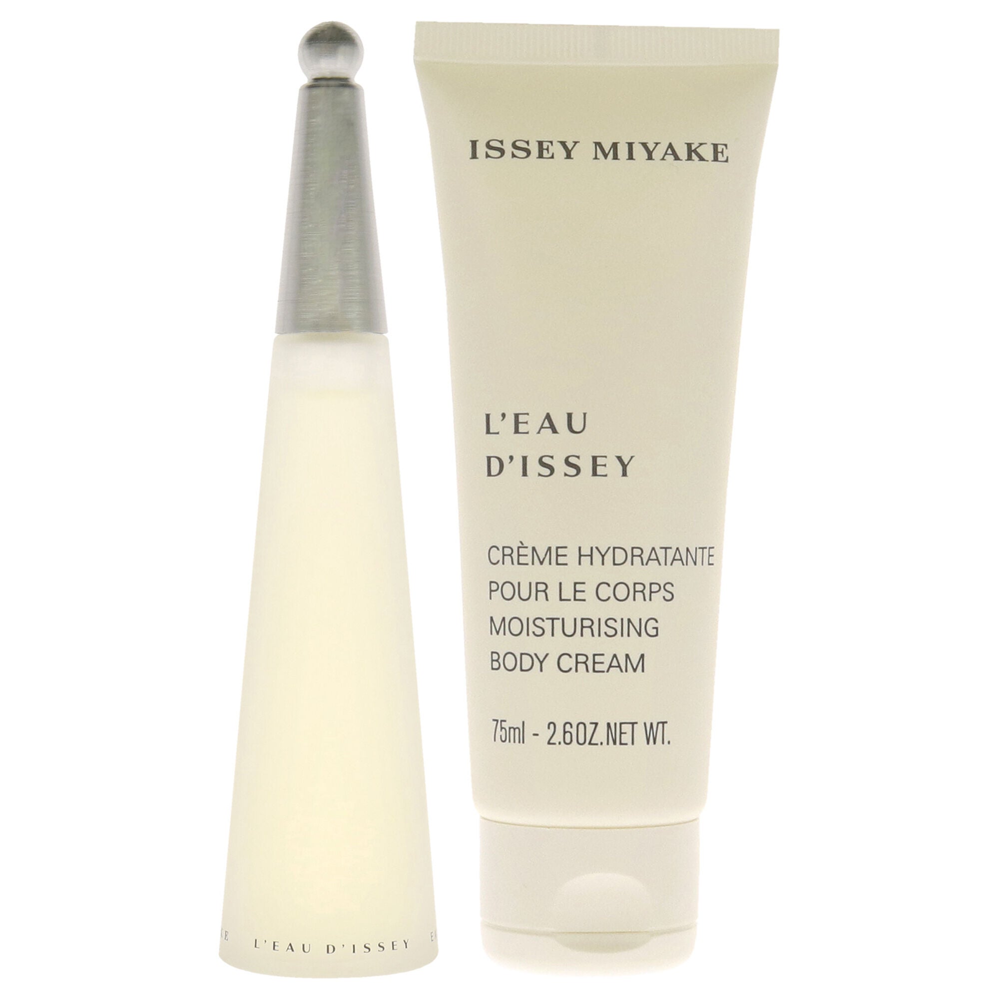 Leau Dissey by Issey Miyake for Women - 2 Pc Gift Set 3.3oz EDT Spray, 2.6oz Moisturizing Body Cream, See Description, alternate image number 1