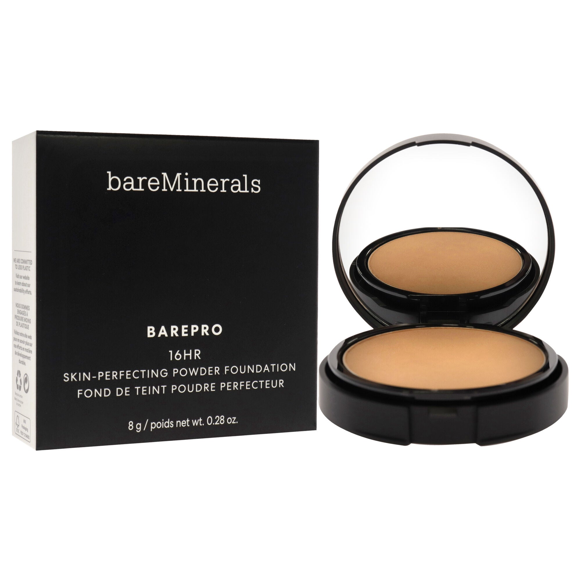 Barepro 16HR Skin Perfecting Powder Foundation - 35 Medium Neutral by bareMinerals for Women - 0.28 oz Foundation, See Description, alternate image number 1