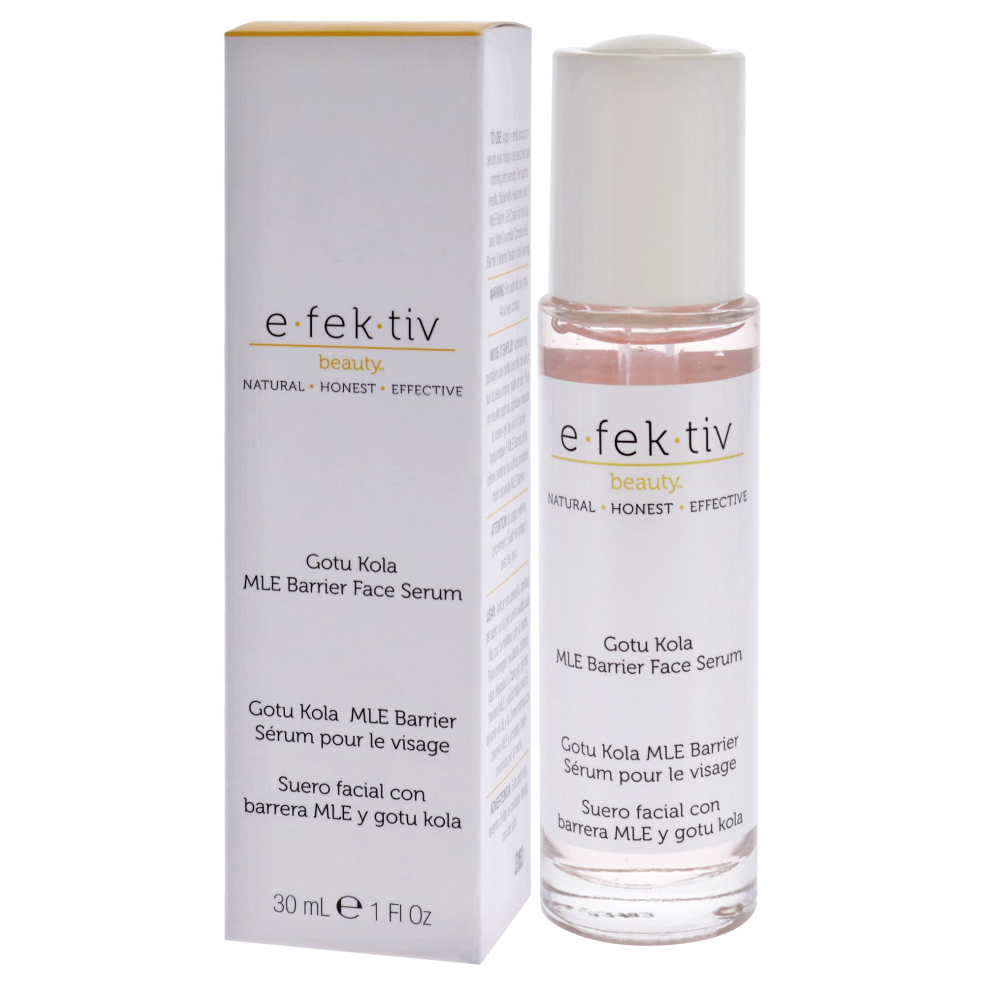 Gotu Kola Plus Ceramide 3 MLE Barrier Face Serum by e.fek.tiv for Unisex - 1 oz Serum, , alternate image number 8