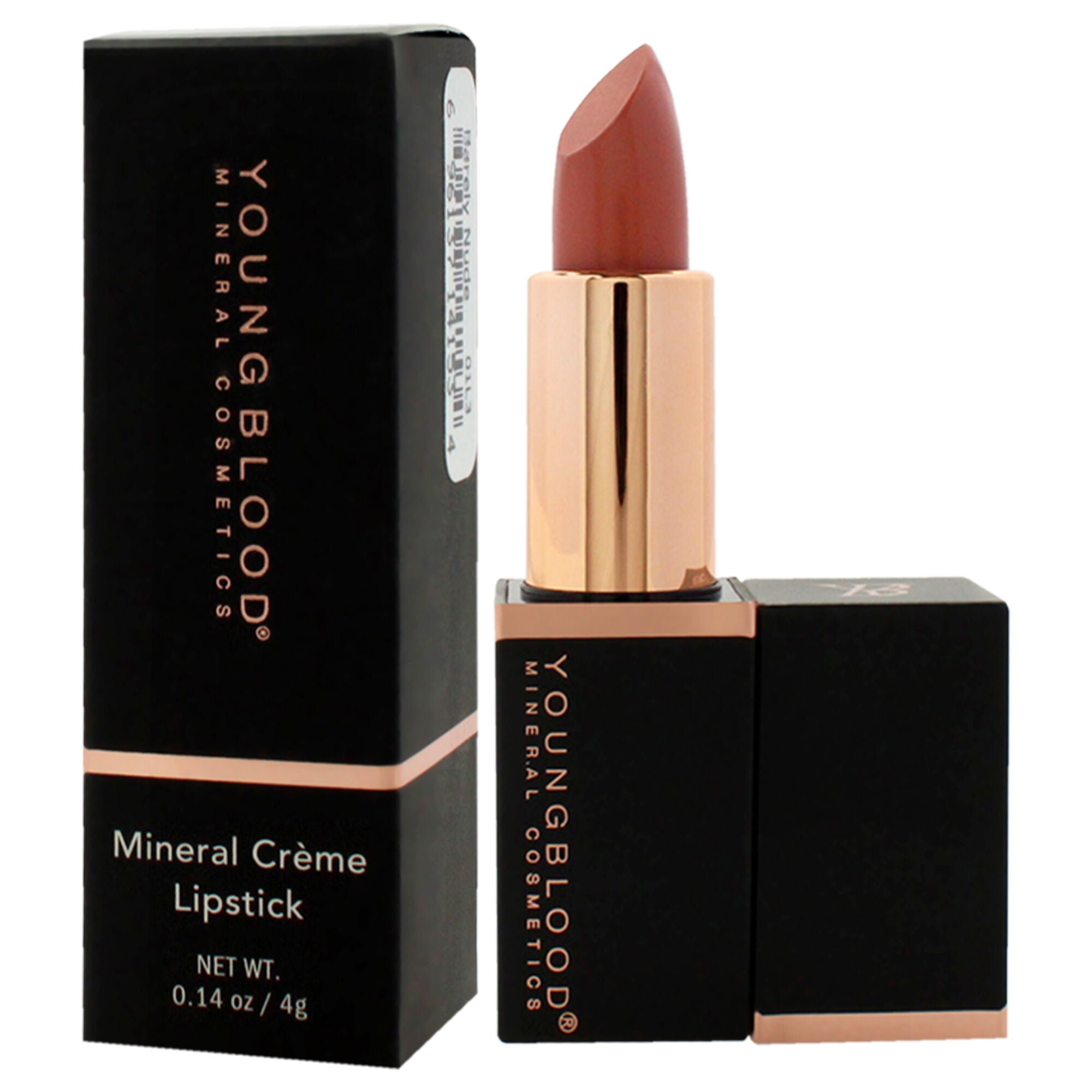 Mineral Creme Lipstick - Barely Nude by Youngblood for Women - 0.14 oz Lipstick, See Description, alternate image number 3