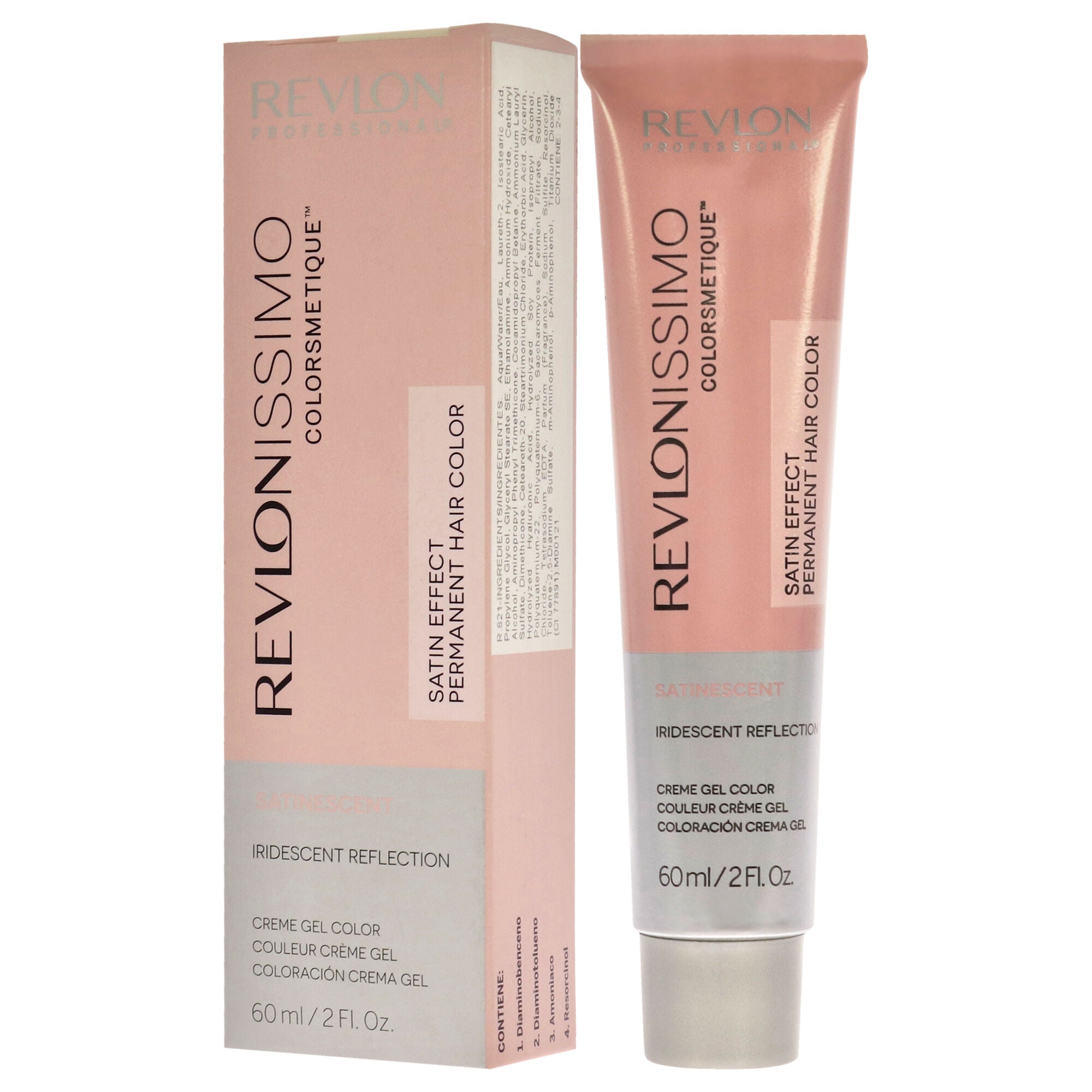 Revlonissimo Colorsmetique Satinscent - 821 Mauve Glace by Revlon for Unisex - 2 oz Hair Color, , alternate image number 7