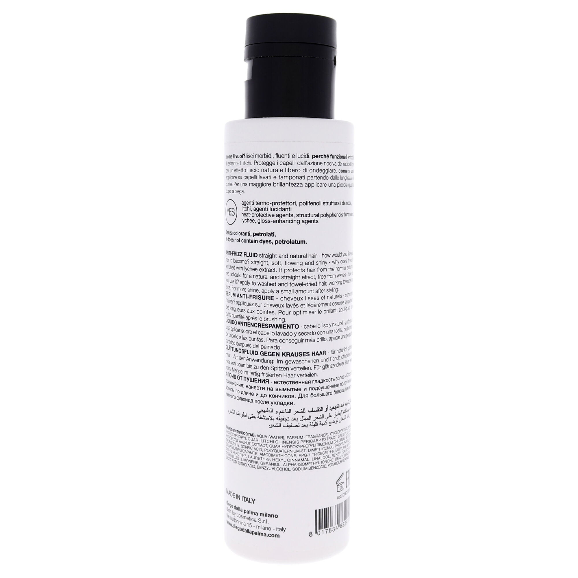 Anti-Frizz Fluid by Diego Dalla Palma for Unisex - 5.1 oz Treatment, , alternate image number 3