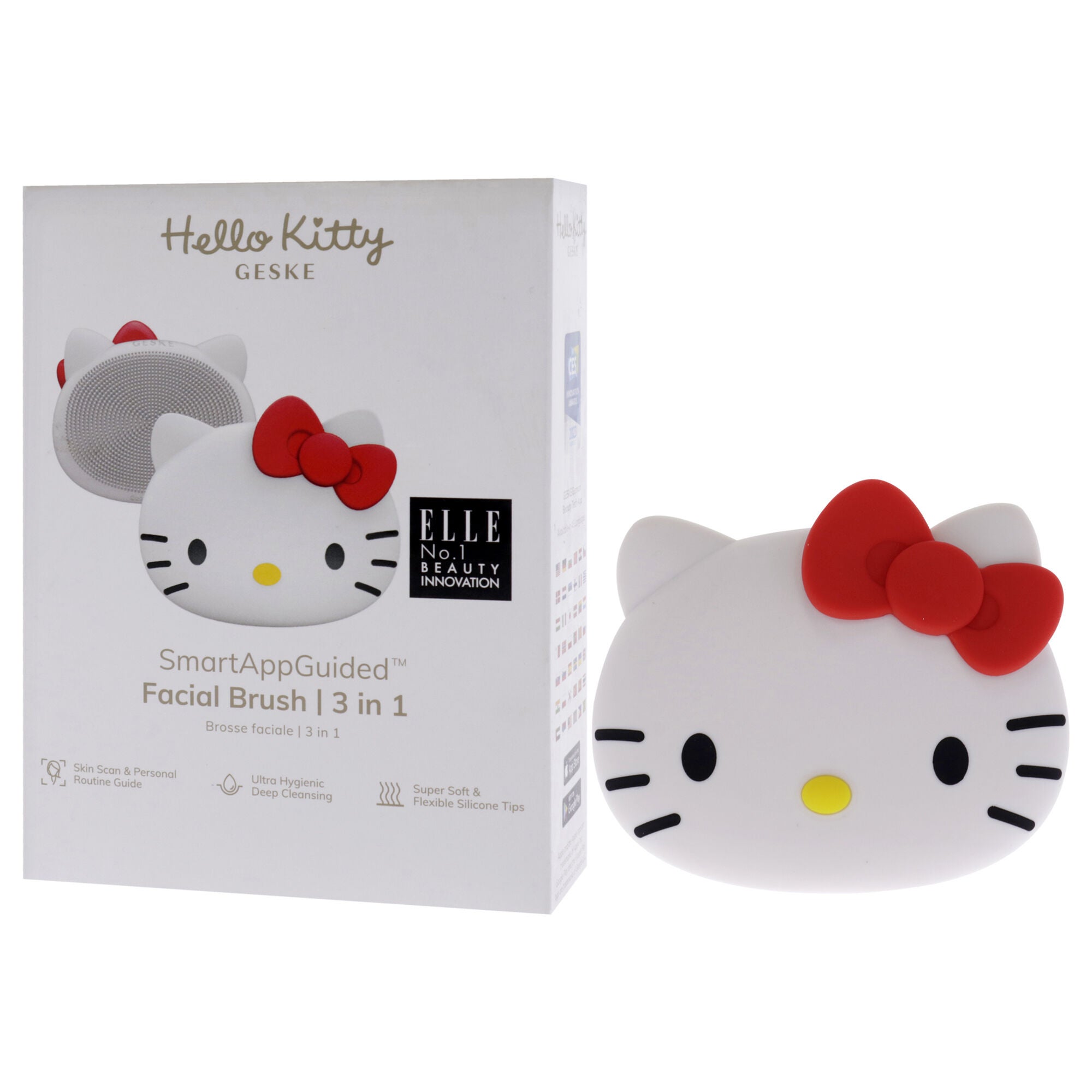 Hello Kitty Facial Brush 3 in 1 - Starlight by Geske for Women - 1 Pc Brush, See Description, alternate image number 3