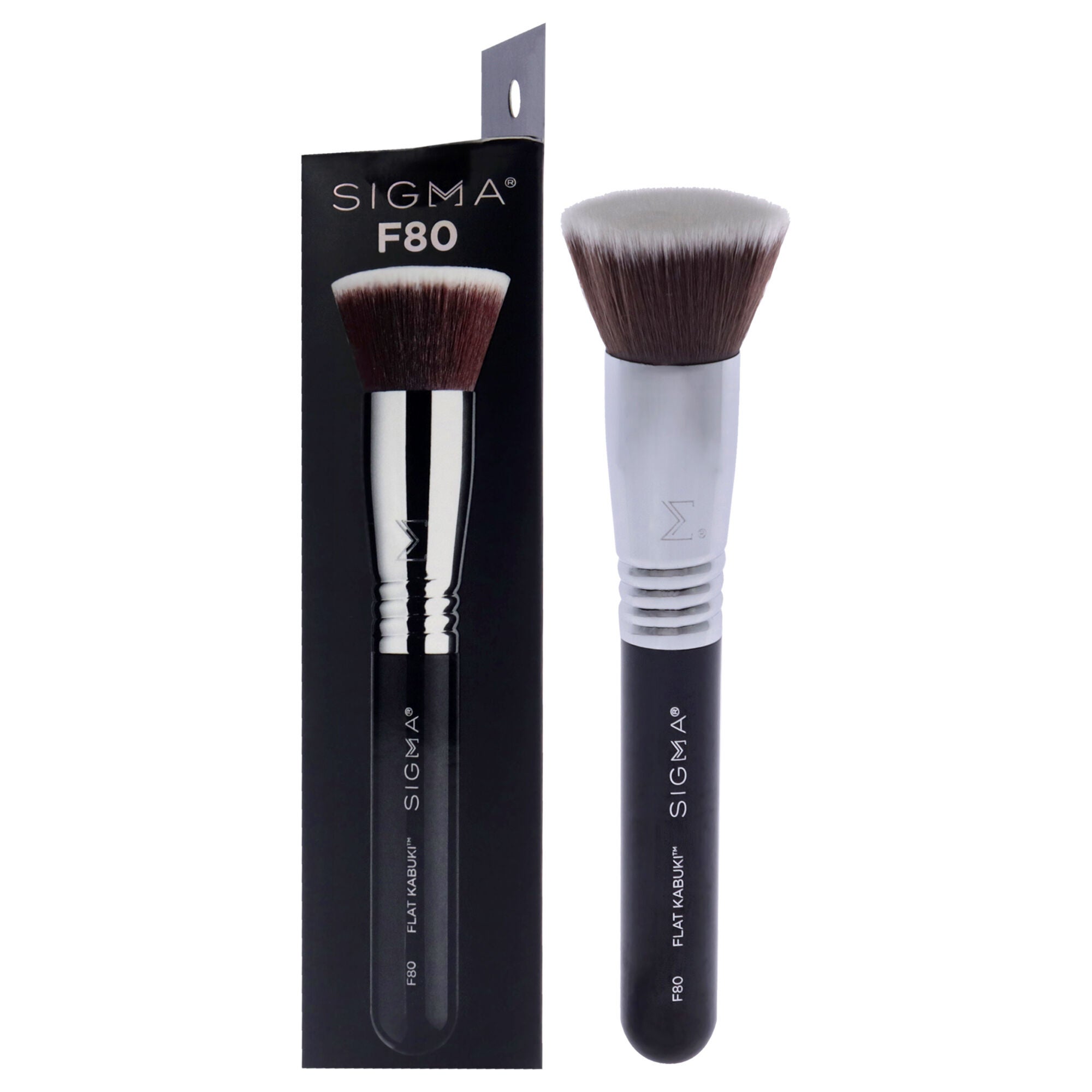 Flat Kabuki Brush - F80 by SIGMA for Women - 1 Pc Brush, , alternate image number 3