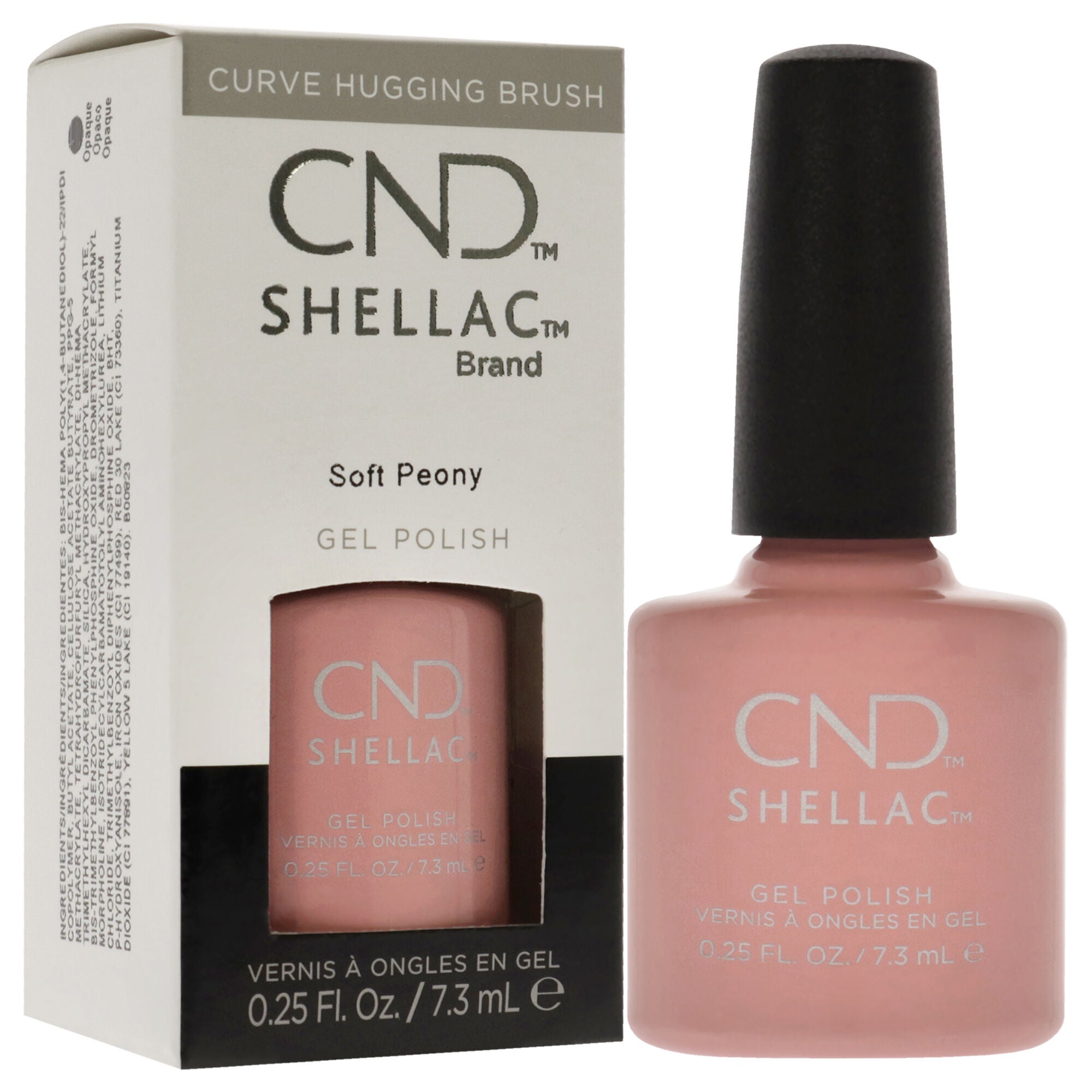 Shellac Nail Color - Soft Peony by CND for Women - 0.25 oz Nail Polish, , alternate image number 7