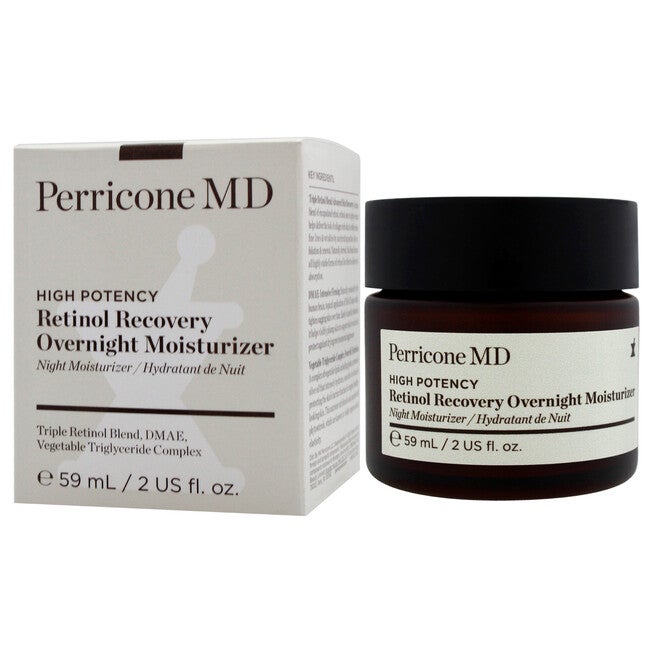 High Potency Retinol Recovery Overnight Moisturizer by Perricone MD for Women - 2 oz Moisturizer, , alternate image number null