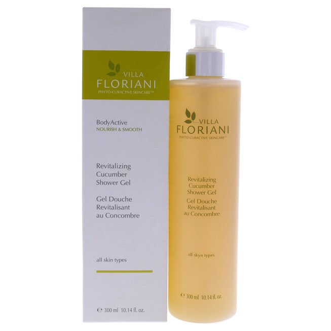 Revitalizing Shower Gel - Cucumber by Villa Floriani for Women - 10.14 oz Shower Gel, NA, hi-res image number null