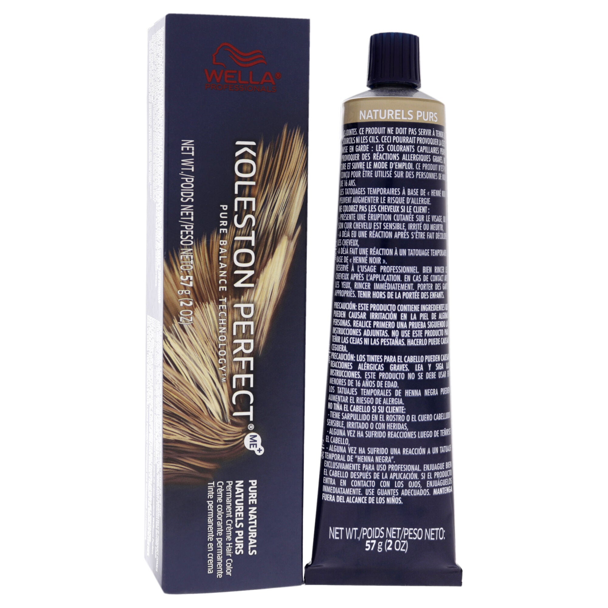Koleston Perfect Permanent Creme Hair Color - 5-0 Light Brown-Natural by Wella for Unisex - 2 oz Hair Color, See Description, alternate image number 2