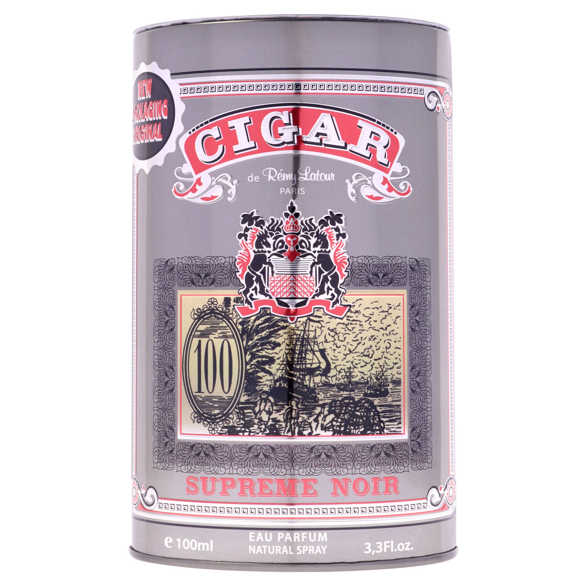 Cigar Supreme Noir by Remy Latour for Men - 3.3 oz EDP Spray, Clear, alternate image number 2