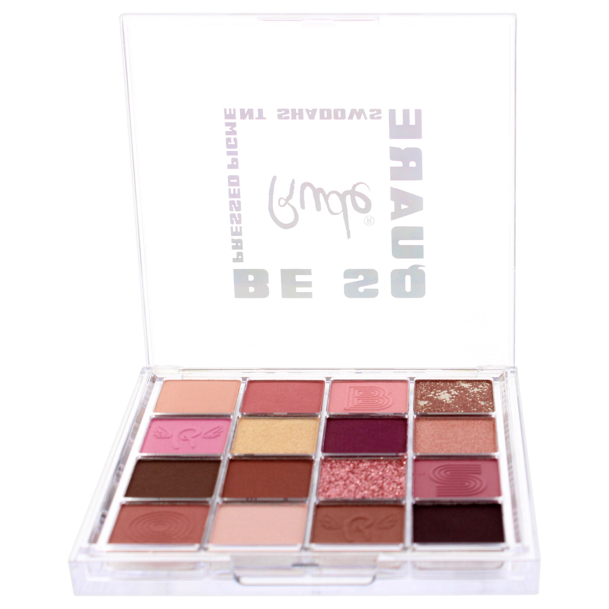 Be Square Pressed Pigments and Shadows - Brainy by Rude Cosmetics for Women - 0.76 oz Makeup, Multi, alternate image number 1