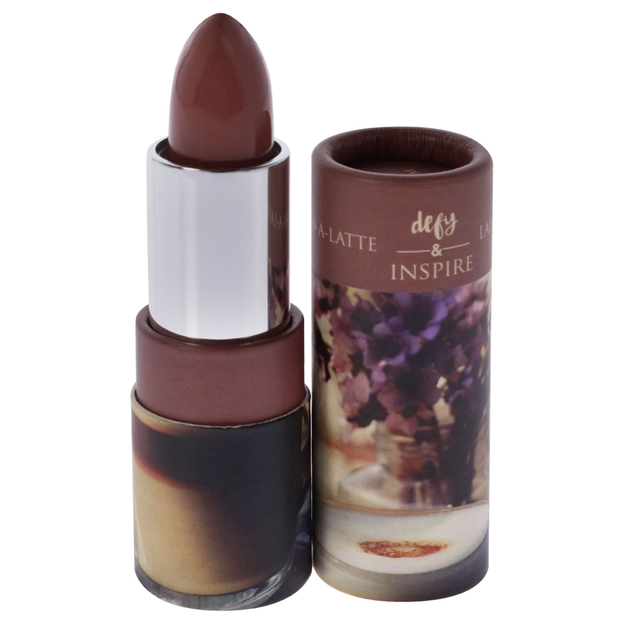 Cream Lipstick - 02 Laugh-A-Latte by Defy and Inspire for Women - 0.134 oz Lipstick, , alternate image number 4