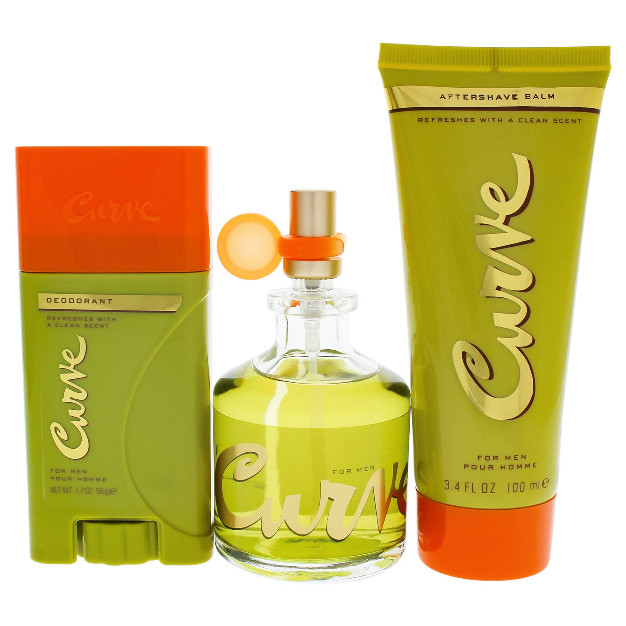 Curve by Liz Claiborne for Men - 3 Pc Gift Set 2.45oz Cologne Spray, 3.4oz After Shave Balm, 1.7oz Deodorant, , alternate image number 4