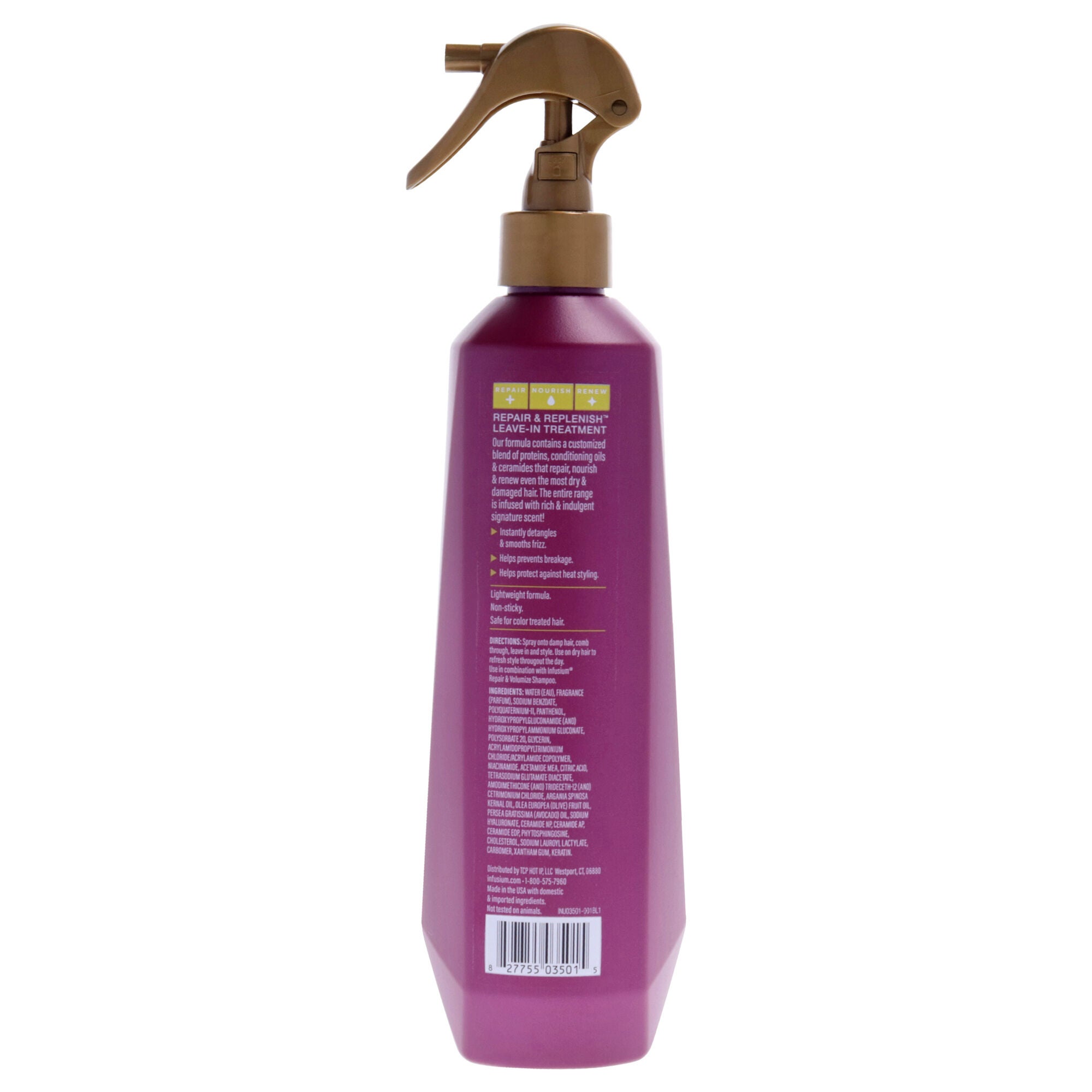 Repair and Replenish Leave in Treatment by Infusium for Unisex - 11 oz Treatment, See Description, alternate image number 2