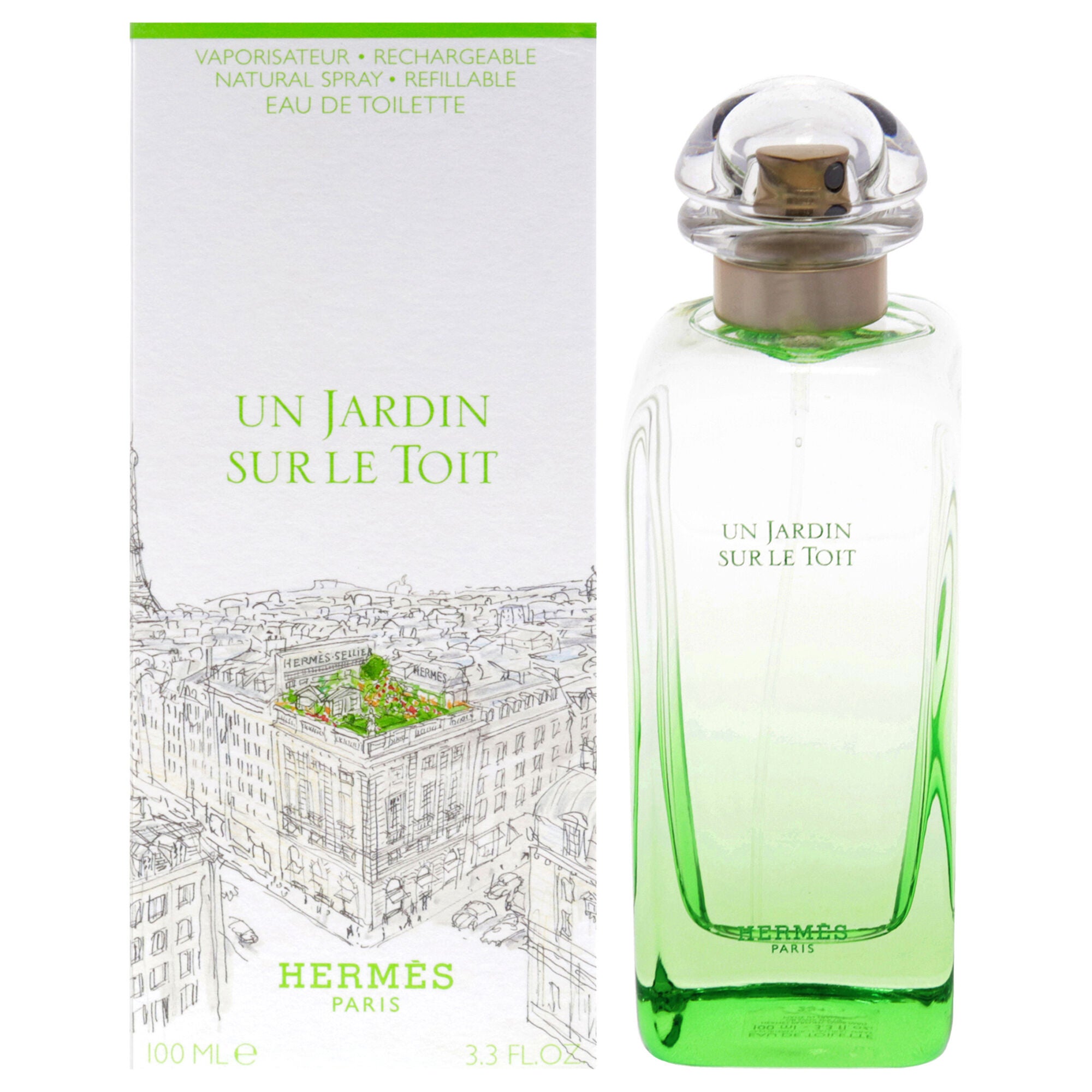 Un Jardin Sur Le Toit by Hermes for Women - 3.3 oz EDT Spray, See Description, hi-res image number 0