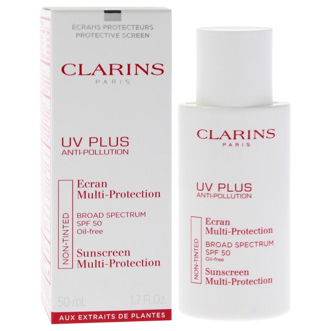 UV Plus Anti-Pollution Multi-Protection SPF 50 by Clarins for Unisex - 1.7 oz Sunscreen, NA, alternate image number null