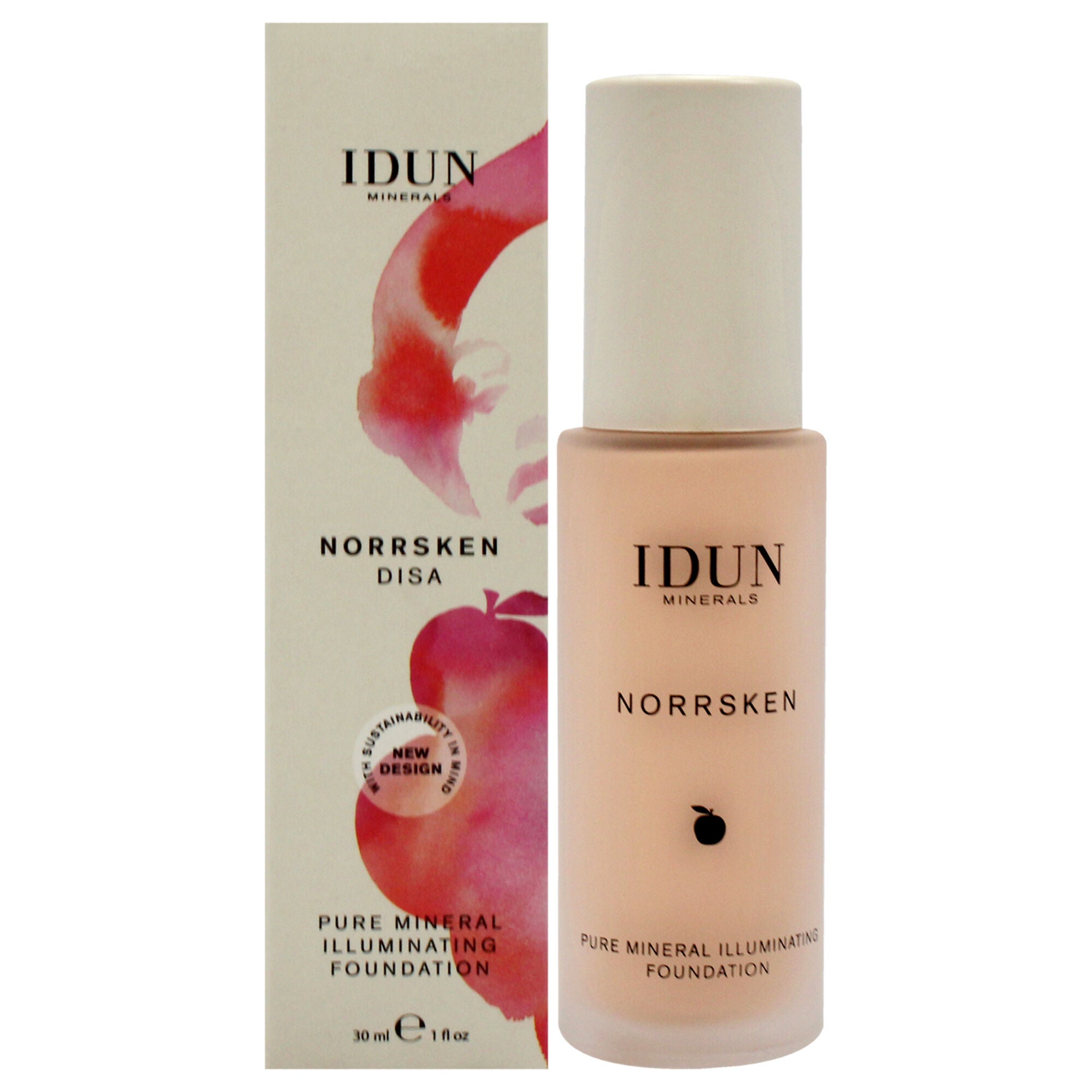 Norrsken Foundation - 207 Disa by Idun Minerals for Women - 1 oz Foundation, See Description, hi-res image number 0