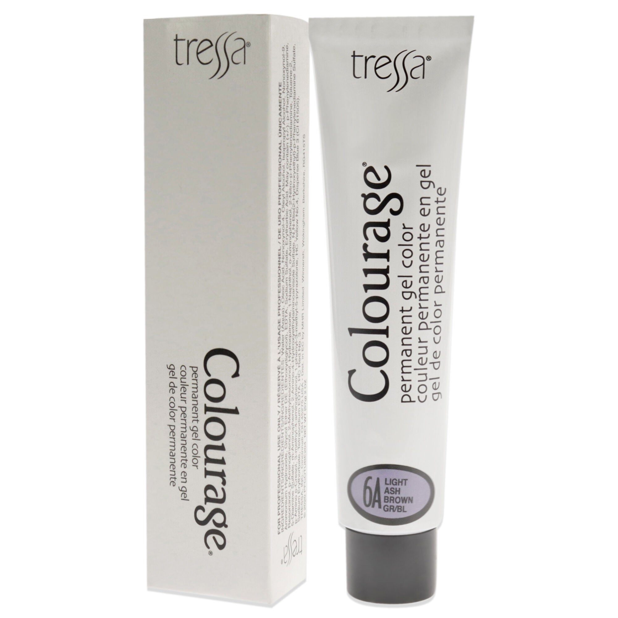 Colourage Permanent Gel Color - 6A Light Ash Brown by Tressa for Unisex - 2 oz Hair Color, , alternate image number 7