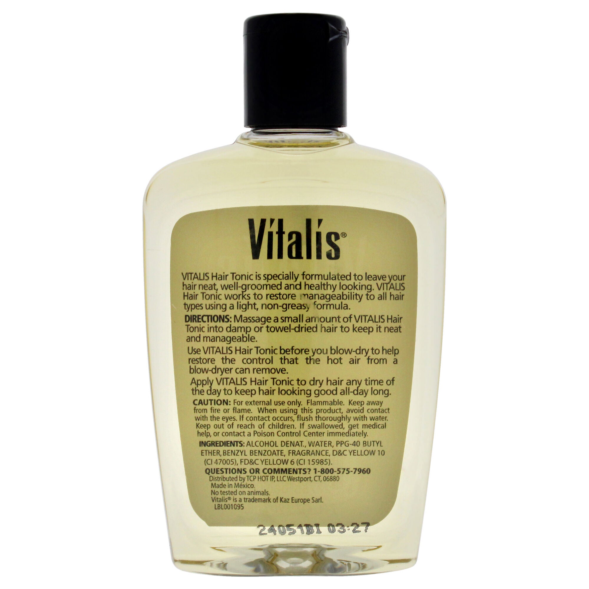 Hair Tonic Liquid by Vitalis for Unisex - 7 oz Tonic, See Description, alternate image number 2