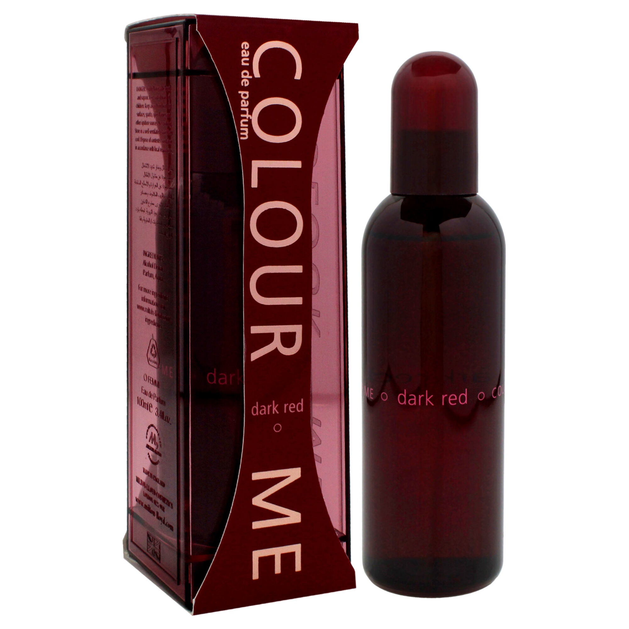 Colour Me Dark Red by Milton Lloyd for Women - 3.4 oz EDP Spray, See Description, alternate image number 1