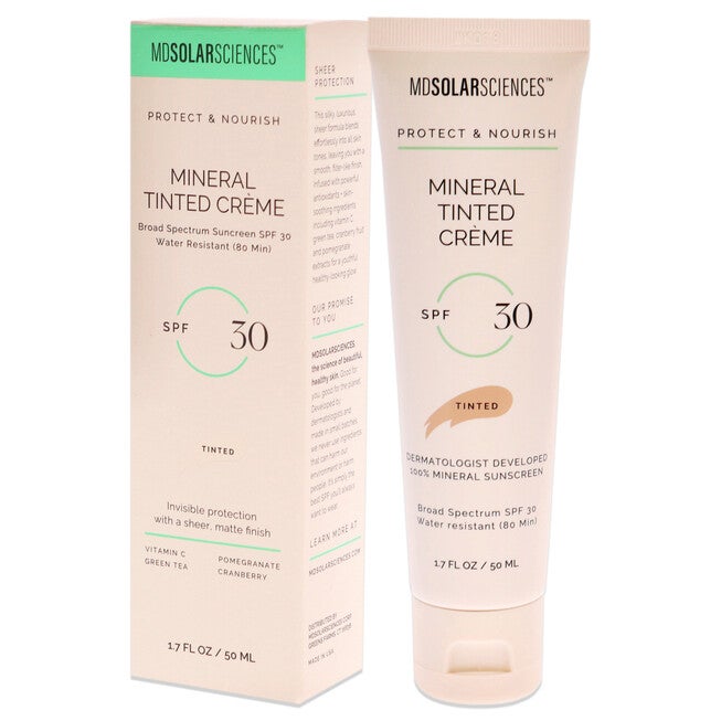 Mineral Tinted Creme SPF 30 by MDSolarSciences for Unisex - 1.7 oz Sunscreen, NA, alternate image number null
