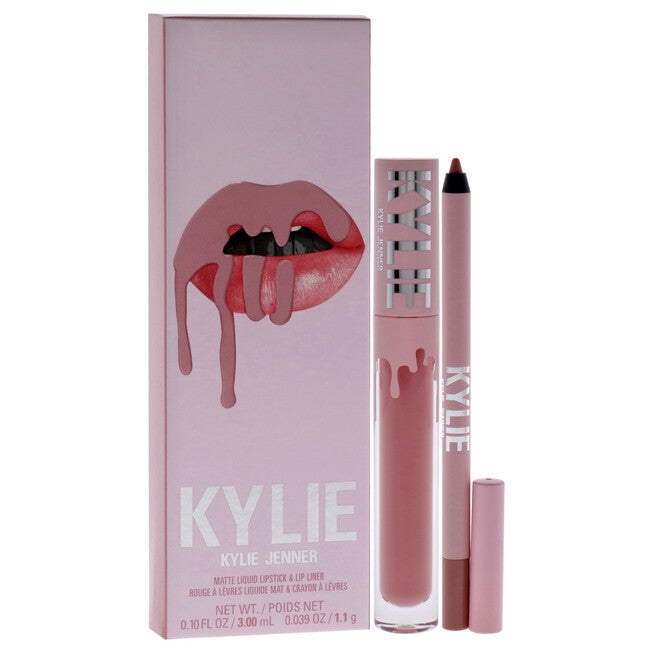 Matte Lip Kit - 300 Koko K by Kylie Cosmetics for Women - 2 Pc 0.10oz Matte Liquid Lipstick, 0.039oz Lip Liner, , alternate image number null