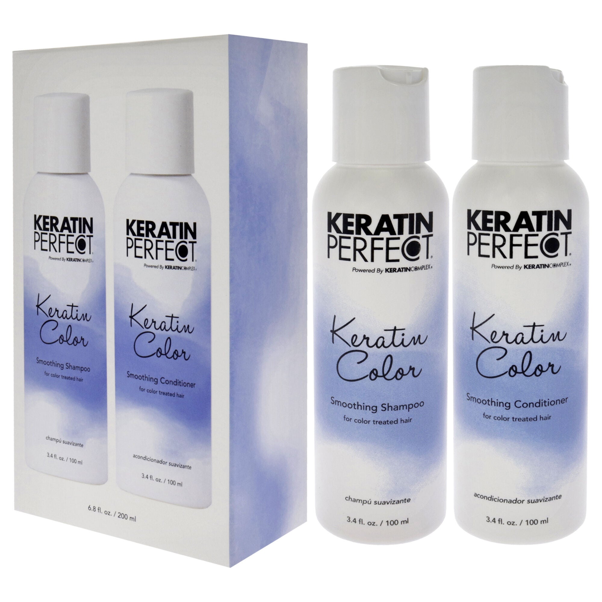 Keratin Color Duo by Keratin Perfect for Unisex - 2 Pc 3.4oz Shampoo, 3.4oz Conditioner, , alternate image number 7