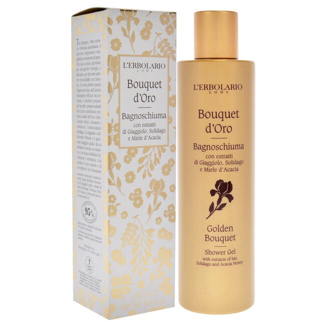 Shower Gel - Golden Bouquet by LErbolario for Unisex - 8.4 oz Shower Gel, NA, alternate image number null