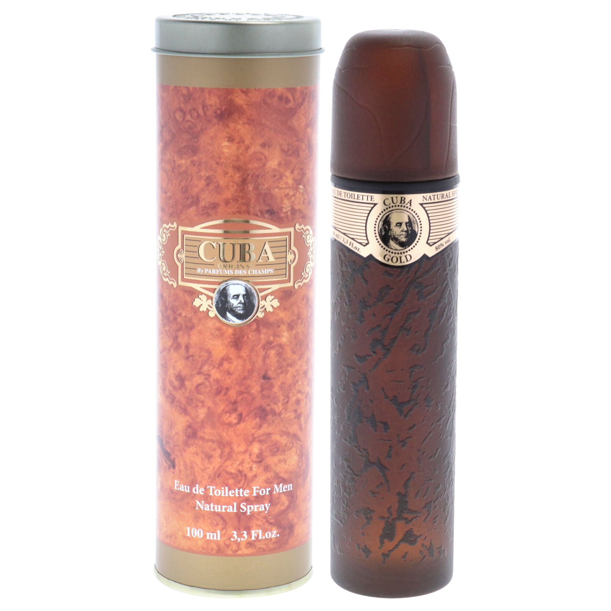 Cuba Gold by Cuba for Men - 3.3 oz EDT Spray, See Description, hi-res image number 0