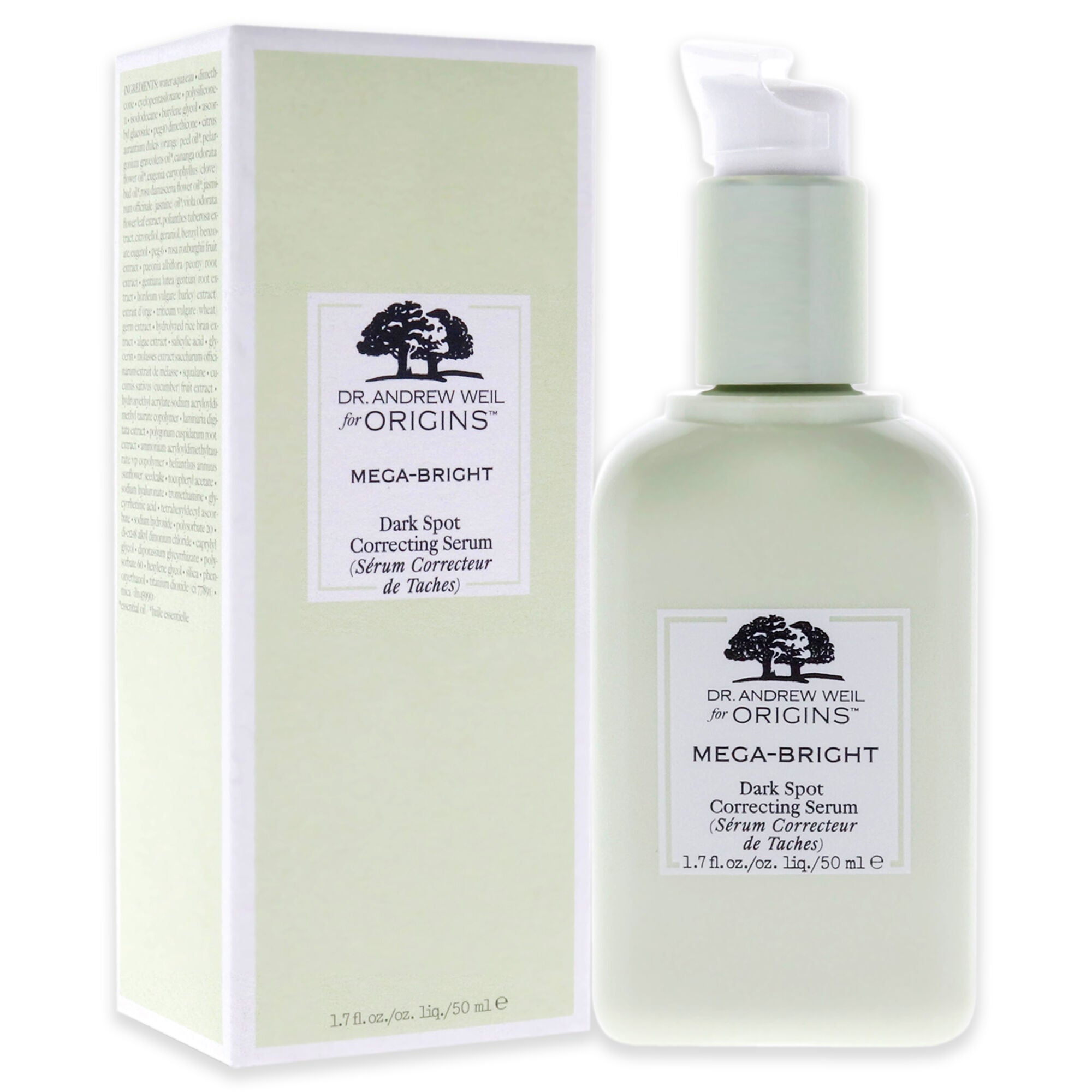 Dr Andrew Weil for Origins Mega-Bright Dark Spot Correcting Serum by Origins for Unisex - 1.7 oz Serum, , alternate image number 7