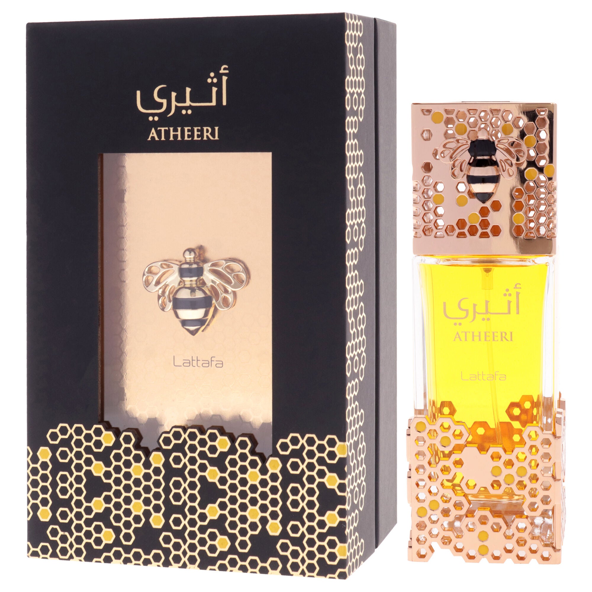 Atheeri by Lattafa for Unisex - 3.4 oz EDP Spray, Clear, alternate image number 3