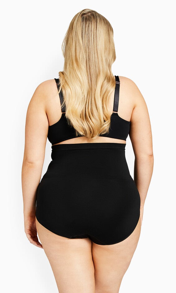Hi Waist Shaper Brief - black, , alternate image number null