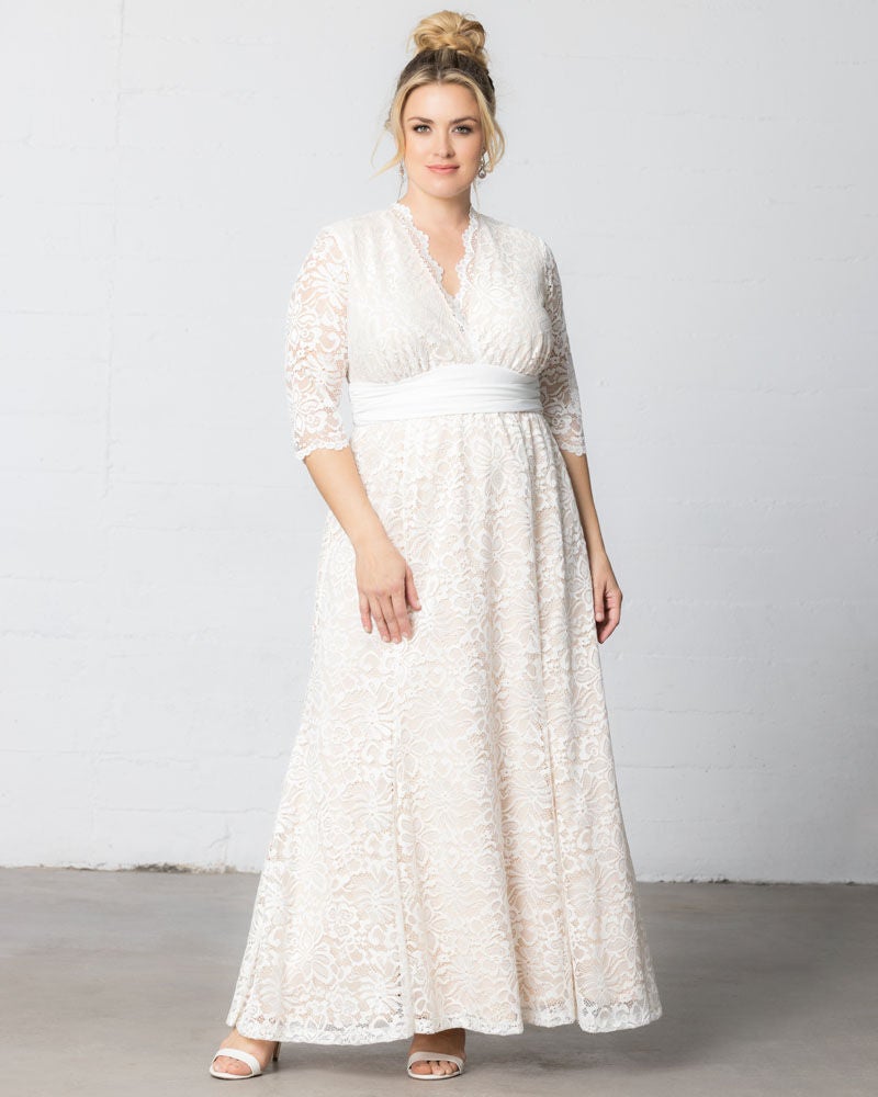 Amour Lace Wedding Gown, , alternate image number 9