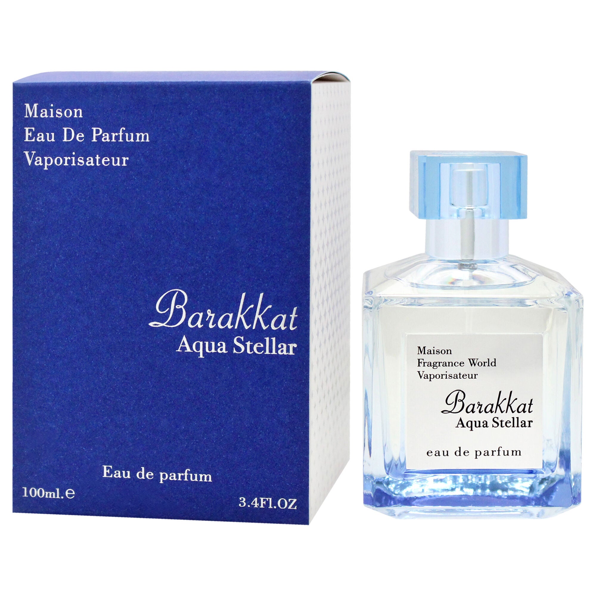 Maison Barakkat Aqua Stellar by Fragrance World for Unisex - 3.4 oz EDP Spray, See Description, alternate image number 3