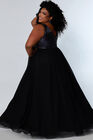 In The Stars Formal Dress Chiffon Multi Color Sequin Dress Size 14, , alternate image number null
