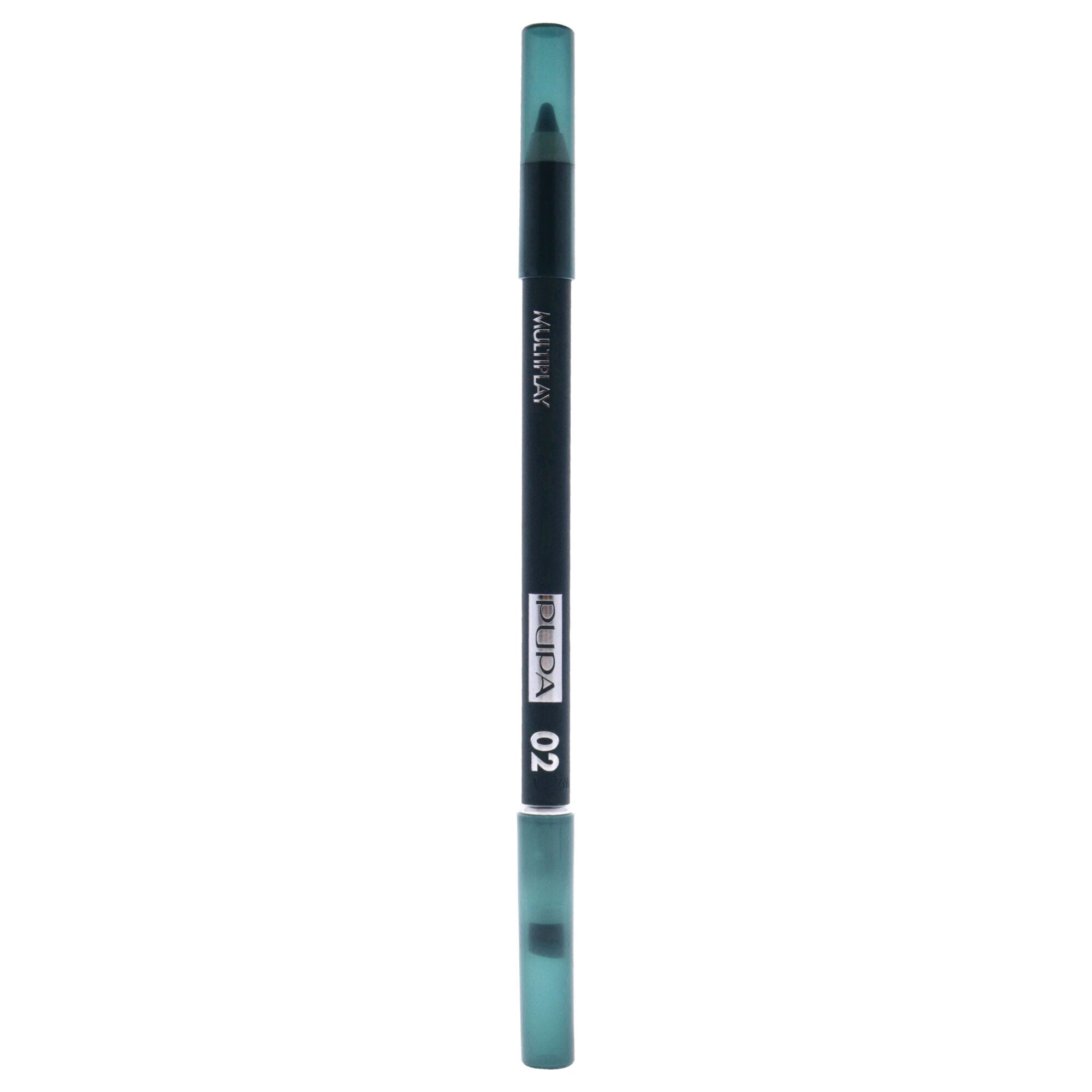 Multiplay Eye Pencil - 02 Electric Green by Pupa Milano for Women - 0.04 oz Eye Pencil, See Description, hi-res image number 0