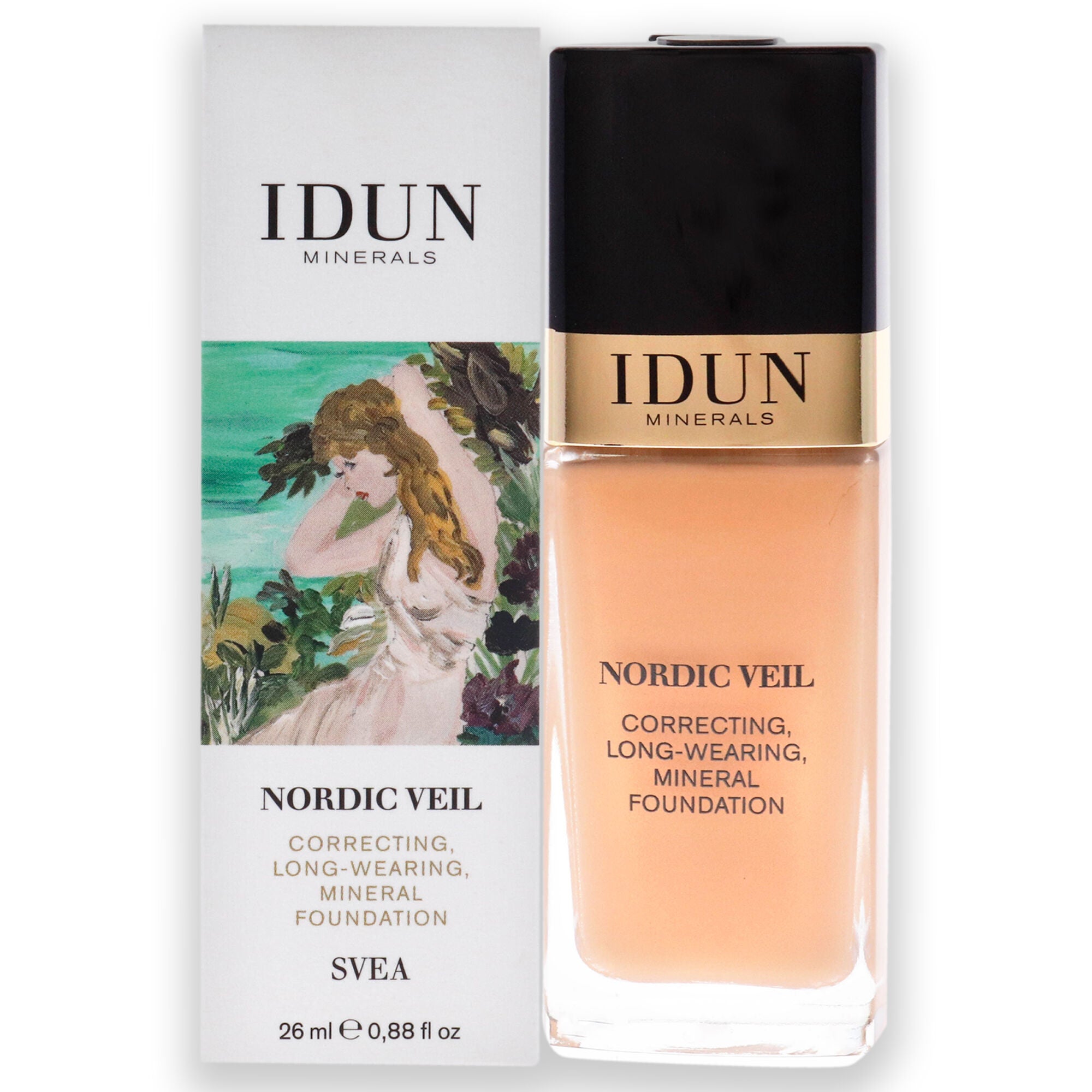 Nordic Veil Foundation - 309 Svea by Idun Minerals for Women - 0.88 oz Foundation, See Description, hi-res image number 0