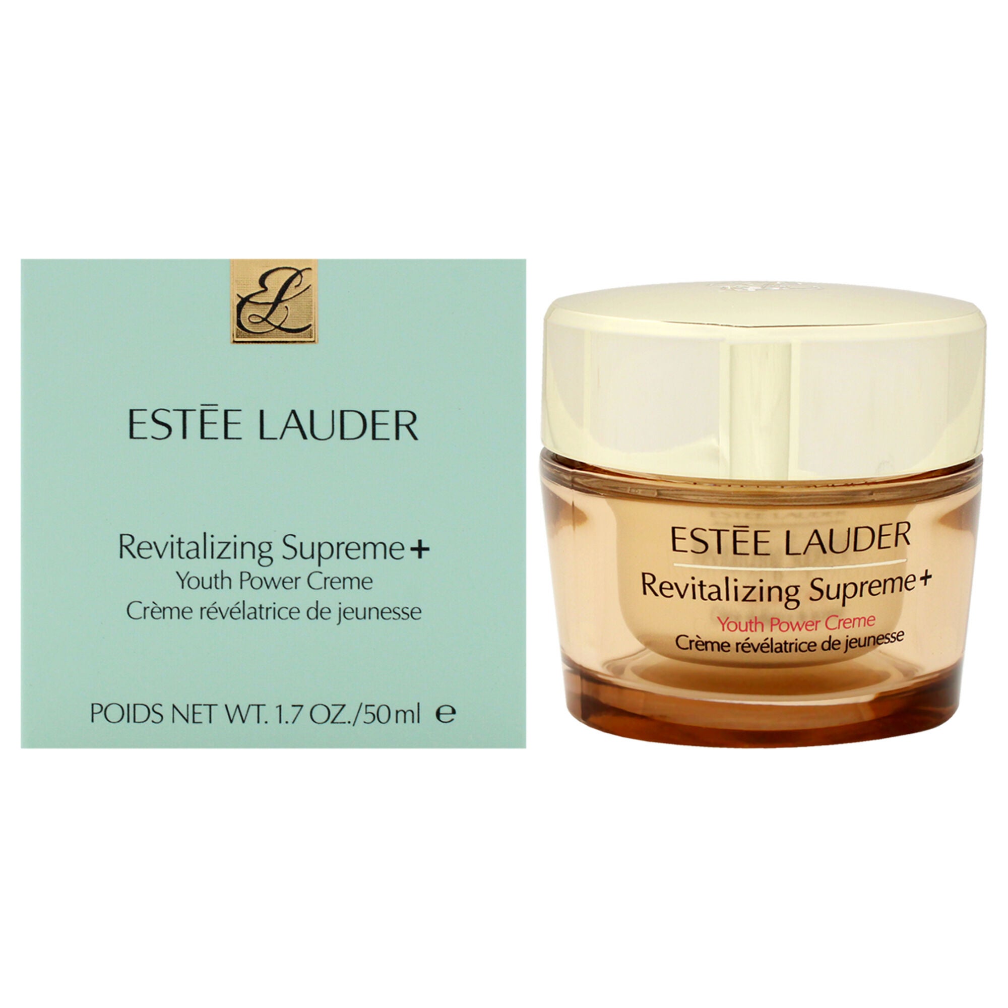 Revitalizing Supreme Plus Youth Cell Power Creme by Estee Lauder for Unisex - 1.7 oz Cream, See Description, hi-res image number 0