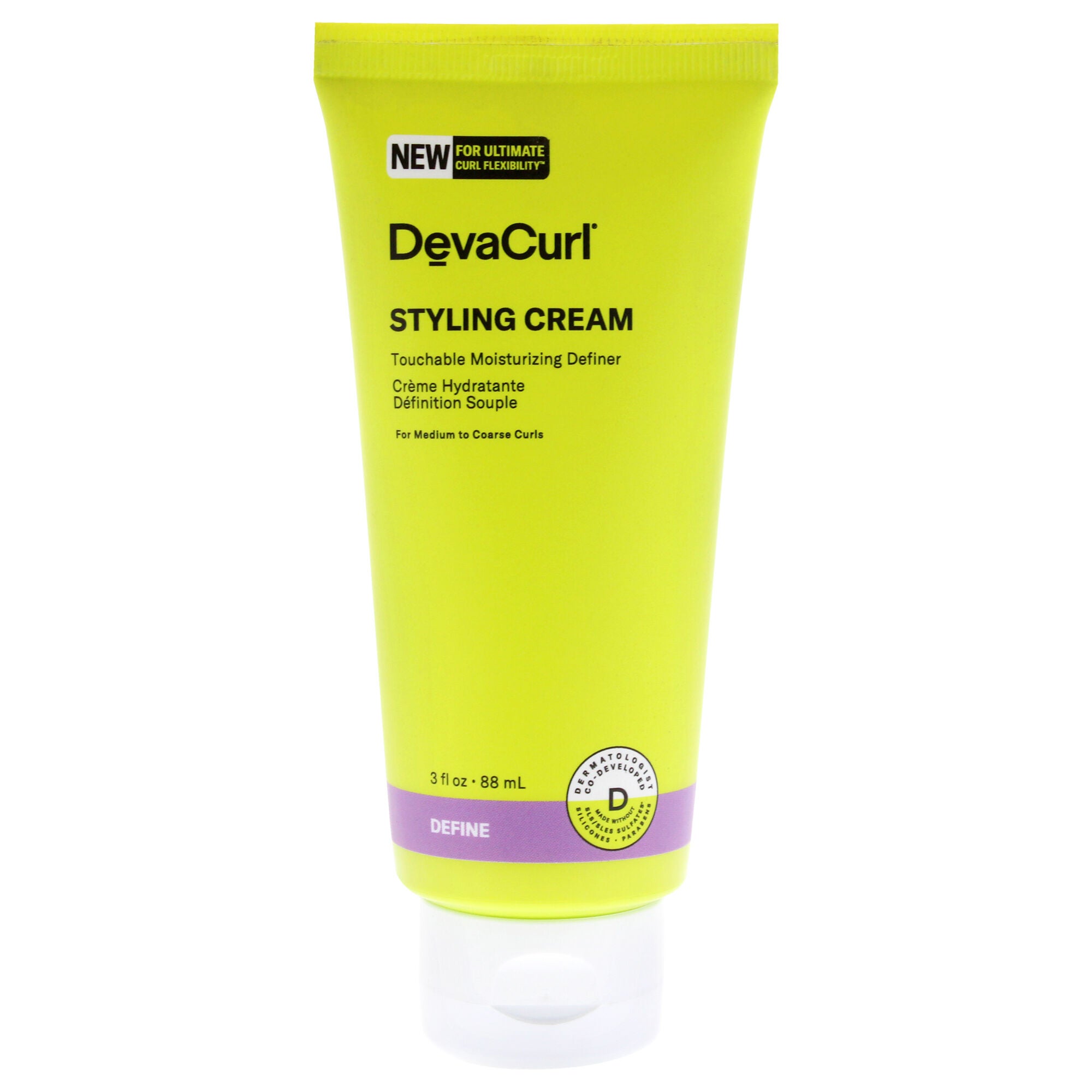 DevaCurl Styling Cream by DevaCurl for Unisex - 3 oz Cream, See Description, hi-res image number 0